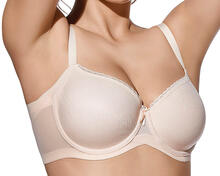 REGGISENO IN PIZZO CON CUCITURE LASER