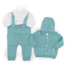 SALOPETTE PRIMA NASCITA ESTIVO 3 PEZZI 