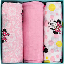 SET 3 QUADRATI DI GARZA 100% COTONE 
