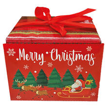 SET 3 STROFINACCI NATALIZI NIDONE CM 50X70 SCATOLA REGALO 