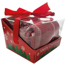 SET 3 STROFINACCI NATALIZI NIDONE CM 50X70 SCATOLA REGALO 