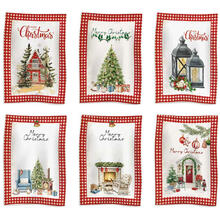 SET 6 STROFINACCI COTONE BUSTA STAMPA DIGITALE CM 50X80 