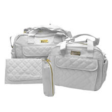 SET BORSA NASCITA 4 PZ IN SIMILPELLE 