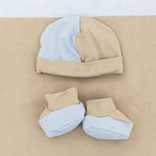 SET CORREDINO PRIMA NASCITA ESTIVO IN COTONE JERSEY 