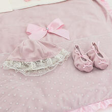 SET CORREDINO PRIMA NASCITA INVERNALE VELLUTO 