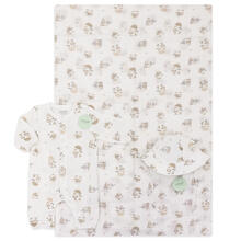 SET PRIMA NASCITA CORREDINO ESTIVO IN COTONE BAMBOO 