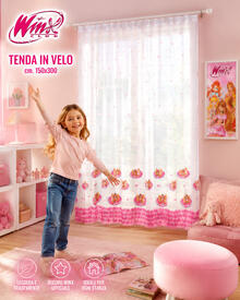 TENDA IN VELO PER STANZETTA WINX CM 150X300 