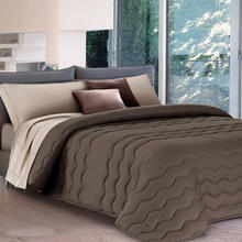 TRAPUNTA 1 PIAZZA BICOLOR MICROFIBRA CM 170X270 