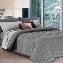 TRAPUNTA 1 PIAZZA MEZZA BICOLOR MICROFIBRA CM 220X270 