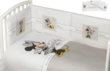 TRAPUNTA NEONATO DISNEY LETTINO + PARACOLPI 