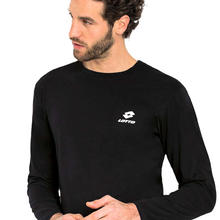 T-SHIRT MANICA LUNGA IN COTONE 