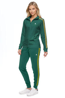 TUTA DONNA  FELPA NON GARZATA FULL ZIP 