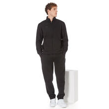 TUTA UOMO FELPA GARZATA FULL ZIP 