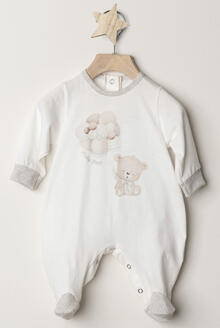 TUTINA NEONATO IN PURO COTONE 