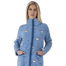 VESTAGLIA DONNA CORAL FULL ZIP 