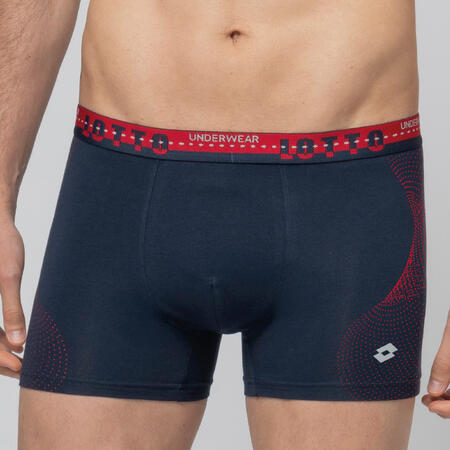 Boxer Uomo In Cotone Stampato Vintage – Morbido Ed Elasticizzato, Taglie L-3XL, Colore Marrone