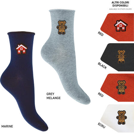 calzino-donna-caldo-cotone-natalizio-con-ricamo