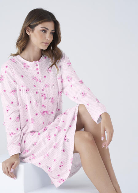 camicia-da-notte-donna-manica-lunga-jersey-62446