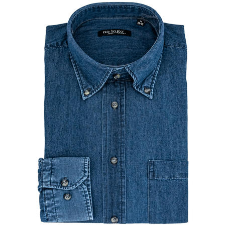 camicia-uomo-jeans-manica-lunga