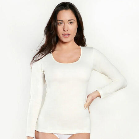 camiciola-donna-manica-lunga-lana-cotone-bordo-raso