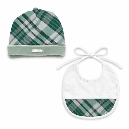 cappellino--bavetta-neonato