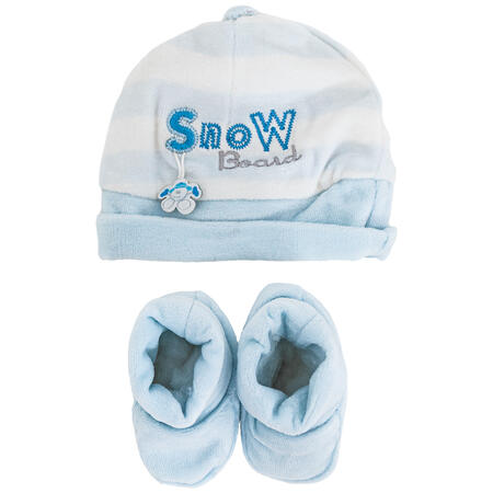cappellino--scarpetta-neonato-invernale-in-ciniglia