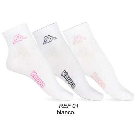 confezione-3pz-calzino-corto-donna-con-logo-kappa