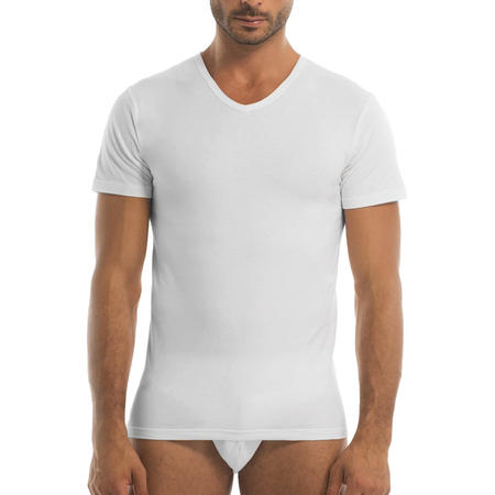 maglia-uomo-mezza-manica-scollo-v-cotone-mercerizzato