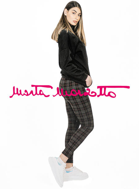 leggings-donna-con-fantasia-tartan-in-cotone-felpato