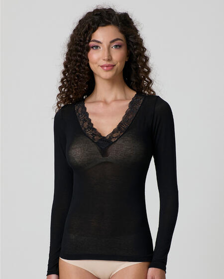 maglia-manica-lunga-con-pizzo-in-cashmere-scollo-v