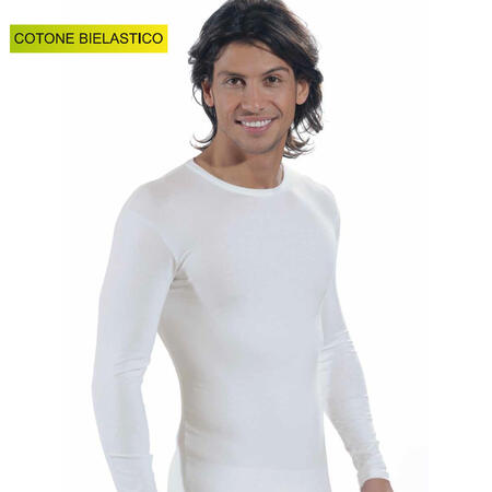 maglia-uomo-elasticizzata-girocollo-manica-lunga