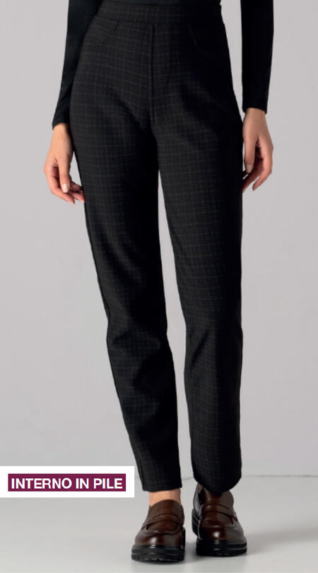 pantalone-pile-vita-alta-con-tasche-decorative-scozzesino