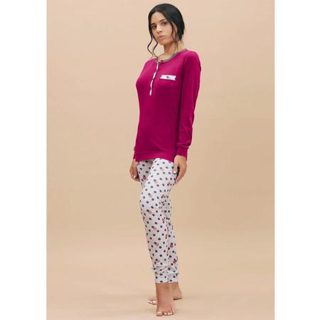 pigiama-donna-cotone-lungo-jersey-48480