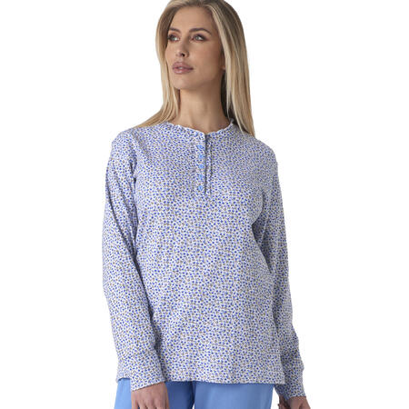 pigiama-donna-interlock-caldo-cotone-calibrato