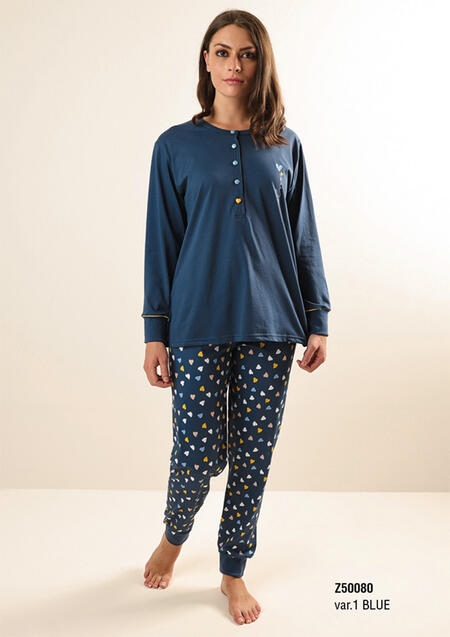 pigiama-donna-lungo-jersey-60915