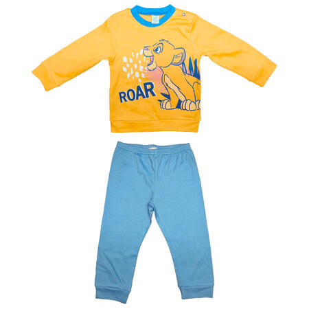 pigiama-neonato-interlock-re-leone