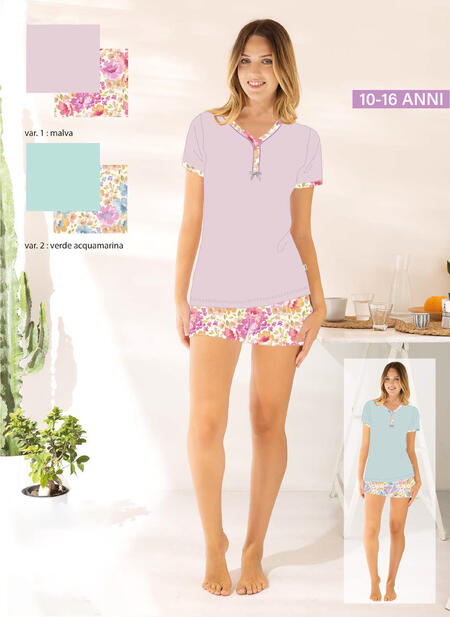 pigiama-ragazza-mezza-manica-pantaloncino-62087
