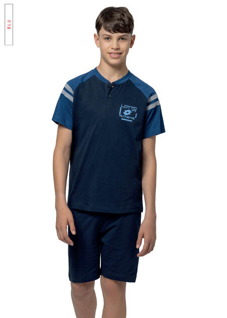 pigiama-ragazzo-mezza-manica-pantaloncino-lotto-66852