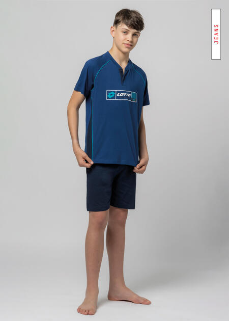 pigiama-ragazzo-mezza-manica-pantaloncino-lotto-66883