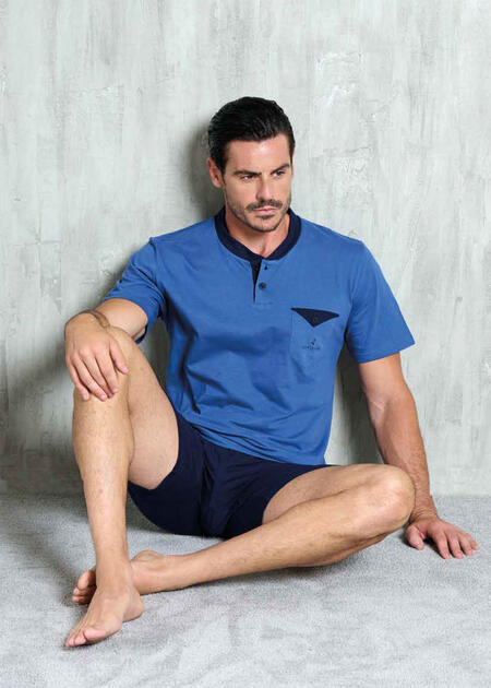 pigiama-uomo-mezza-manica-pantaloncino-62434