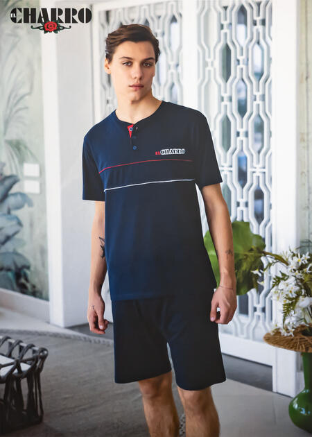 pigiama-uomo-mezza-manica-pantaloncino-62080