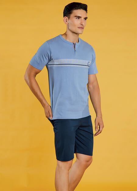 pigiama-uomo-mezza-manica-pantaloncino-62113