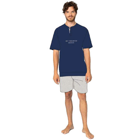 pigiama-uomo-mezza-manica-pantaloncino-62090