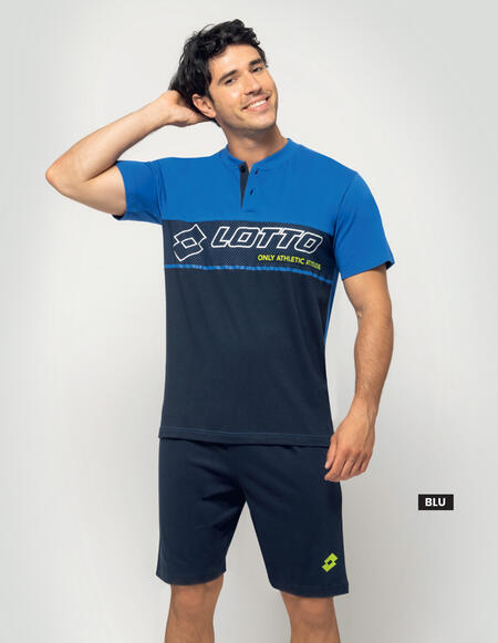 pigiama-uomo-mezza-manica-pantaloncino-lotto-57375