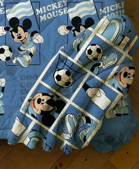 plaid-coral-mickey-cm-100x140