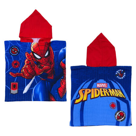 poncho-bimbo-mare-spiderman