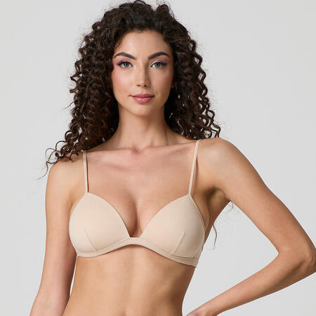 Cotonella 3 Pezzi Reggiseno L'Altra CD017 Triangolo Imbottito Senza Ferretto - Coppa B Bianco E Nero