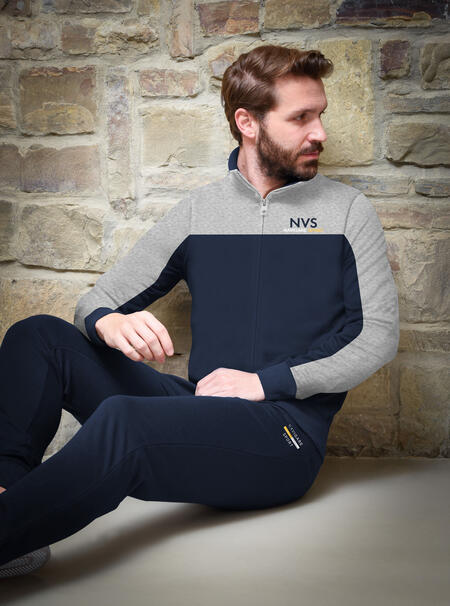 NORWAY NAUTICAL SCHOOL Tuta Uomo Felpa Garzata Full Zip ART NWU108F BuyBuy24 Abbigliamento per Famiglie