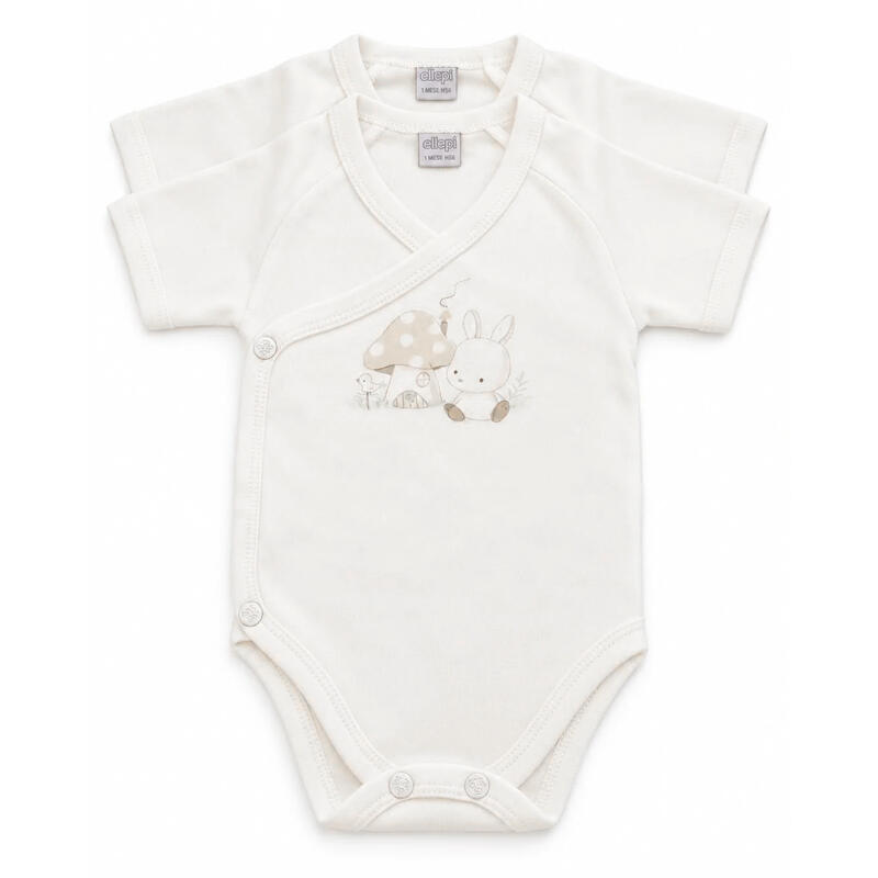 2 PEZZI BODY NEONATO M/M ANTIPANICO CALDO COTONE BuyBuy24 Abbilgiamento e Biancheria