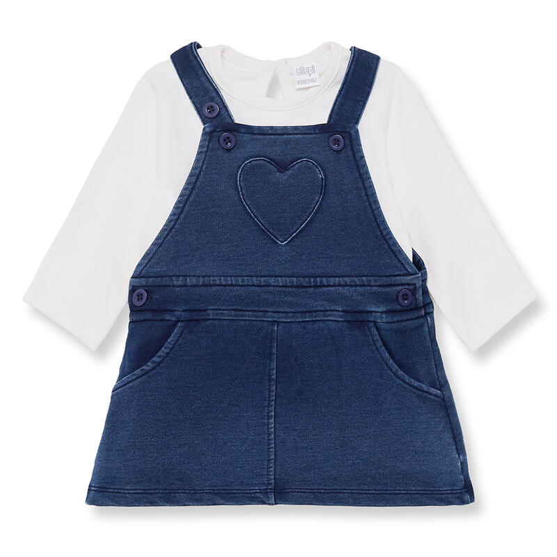 ABITINO IN JEANS INVERNALE CON MAGLIA IN CALDO COTONE BuyBuy24 Abbilgiamento e Biancheria